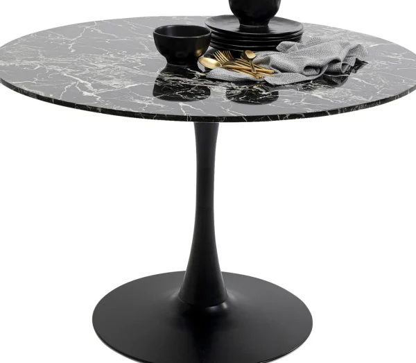 Tavolo Schickeria marmo nero Ø110cm - KARE