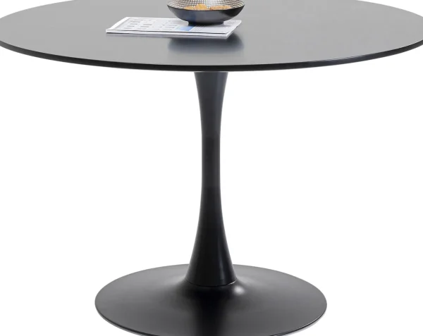 Tavolo Schickeria nero Ø110 - KARE
