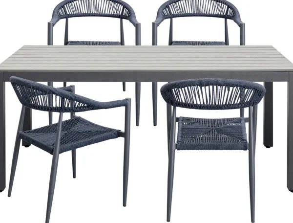 Tavolo Sorrento grigio Outdoor 180x90cm - KARE