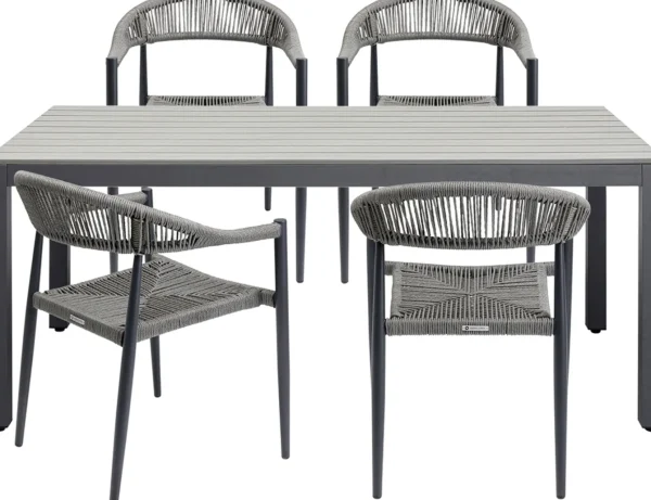 Tavolo Sorrento grigio Outdoor 180x90cm - KARE