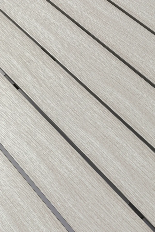 Tavolo Sorrento grigio Outdoor 180x90cm - KARE