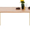 Tavolo Symphony acciaio grezzo 200x100cm - KARE