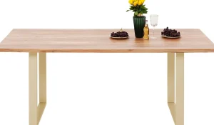 Tavolo Symphony acciaio grezzo 200x100cm - KARE