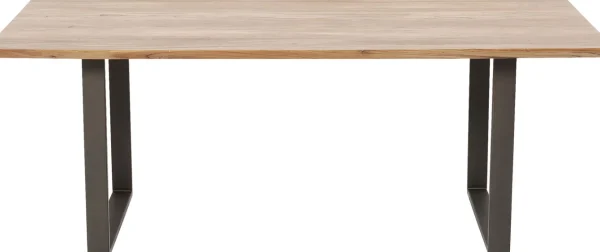 Tavolo Symphony acciaio grezzo 200x100 cm - KARE