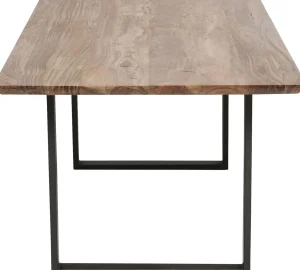Tavolo Symphony acciaio grezzo 200x100 cm - KARE