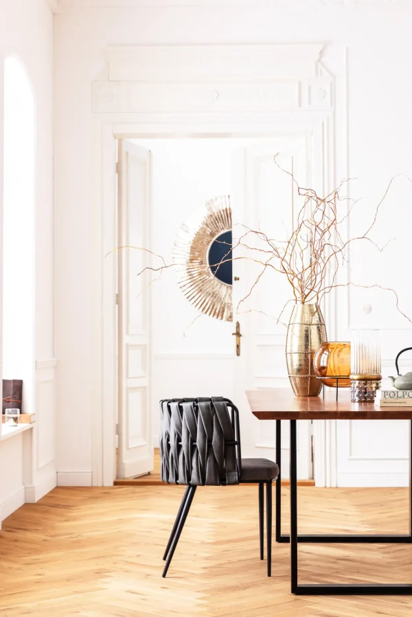 TAVOLO SYMPHONY NERO 160X80CM - KARE