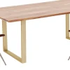Tavolo Symphony ottone 180x90cm - KARE