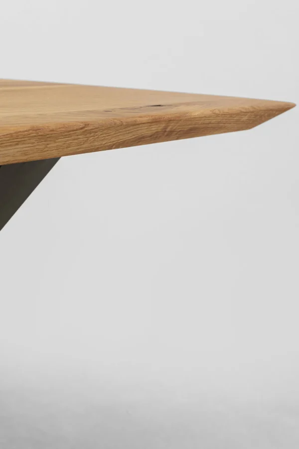 Tavolo Symphony quercia Cross nero 200x100cm - KARE