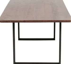 TAVOLO SYMPHONY SCURO ACCIAIO GREZZO 180X90 - KARE