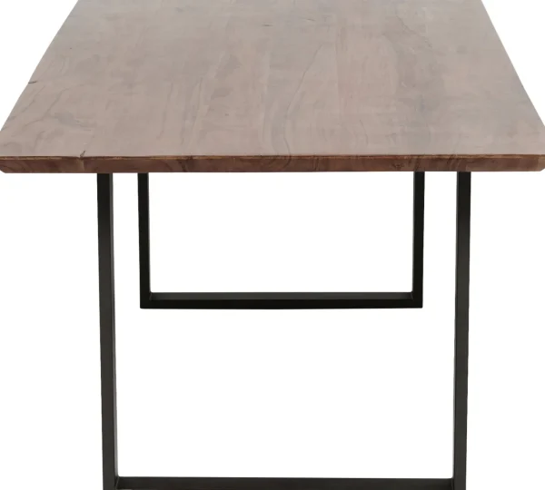 Tavolo Symphony scuro acciaio grezzo 200x100 cm - KARE