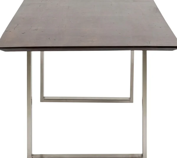 Tavolo Symphony scuro cromato 200x100 cm - KARE