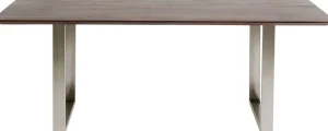 Tavolo Symphony scuro cromato 200x100 cm - KARE
