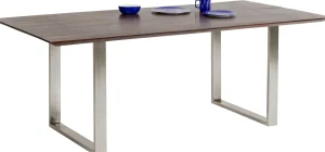 Tavolo Symphony scuro cromato180x90 cm - KARE
