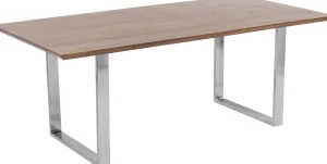 Tavolo Symphony scuro cromato 200x100 cm - KARE
