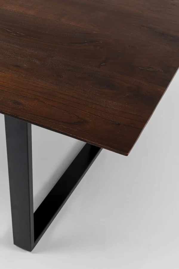 Tavolo Symphony scuro nero 200x100 cm - KARE