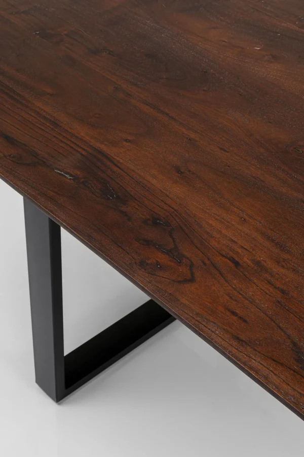 Tavolo Symphony scuro nero 200x100 cm - KARE