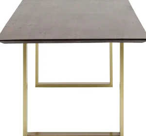 Tavolo Symphony scuro ottone 200x100 - KARE