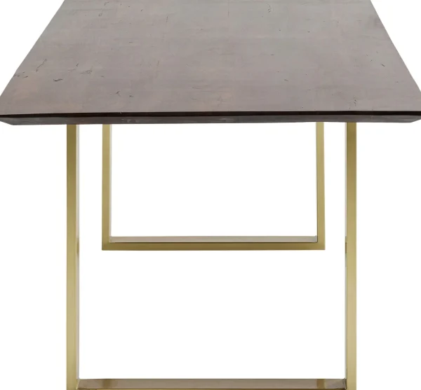 Tavolo Symphony scuro ottone 200x100 - KARE