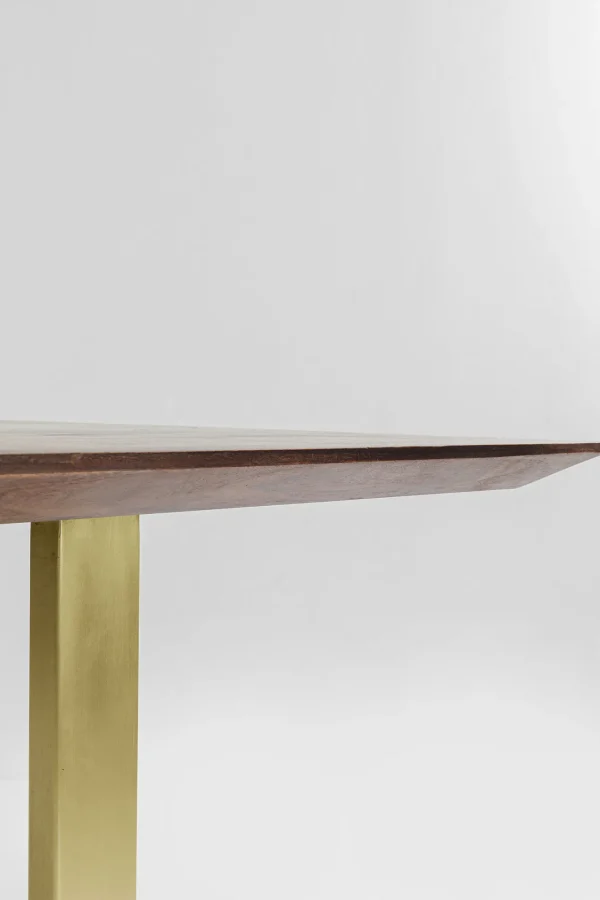 Tavolo Symphony scuro ottone 200x100 - KARE
