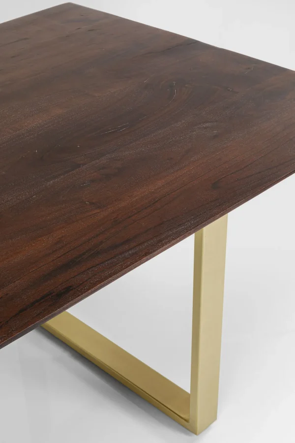 Tavolo Symphony scuro ottone 200x100 - KARE
