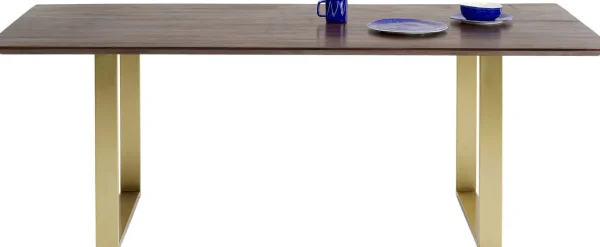 Tavolo Symphony scuro ottone 200x100 - KARE