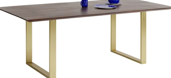Tavolo Symphony scuro ottone 200x100 - KARE