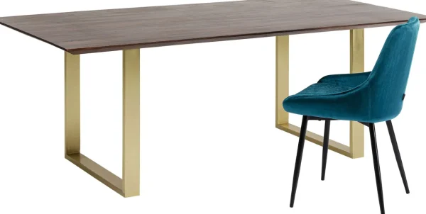 Tavolo Symphony scuro ottone 200x100 - KARE