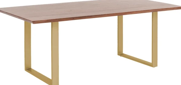 Tavolo Symphony scuro ottone 200x100 - KARE