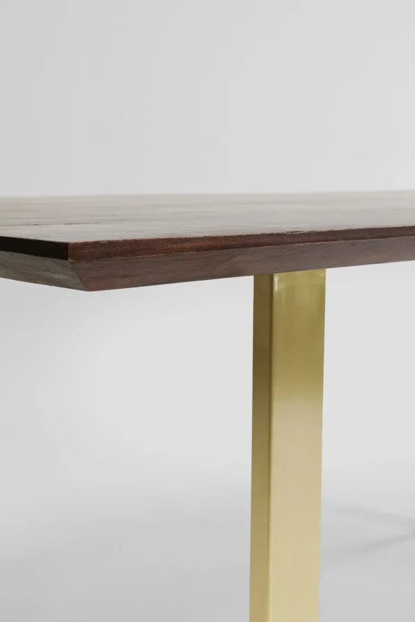 Tavolo Symphony scuro ottone 200x100 - KARE
