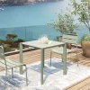 Tavolo Twist menta 80x80cm - KARE
