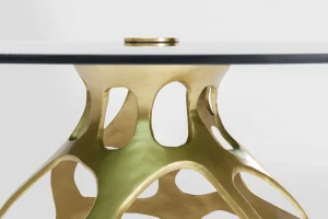 Tavolo Volcano oro Ø120cm - KARE