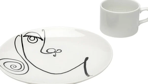 Tazza da caffè Viso Donna (2/parti) - KARE