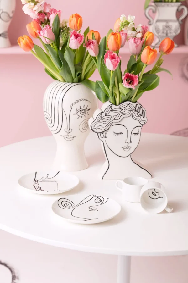 Tazza da caffè Viso Donna (2/parti) - KARE