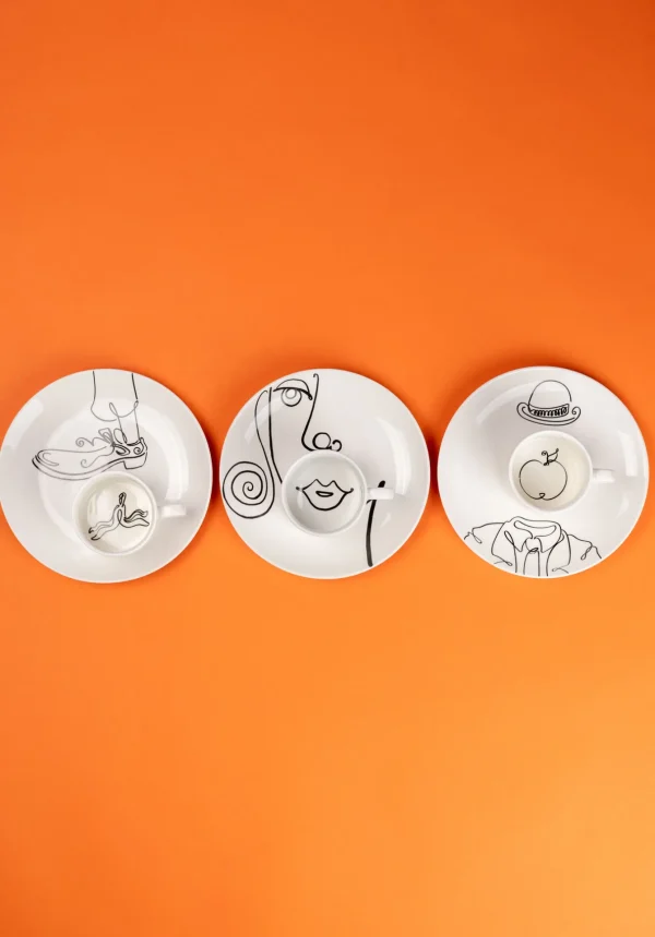 Tazza da caffè Viso Donna (2/parti) - KARE