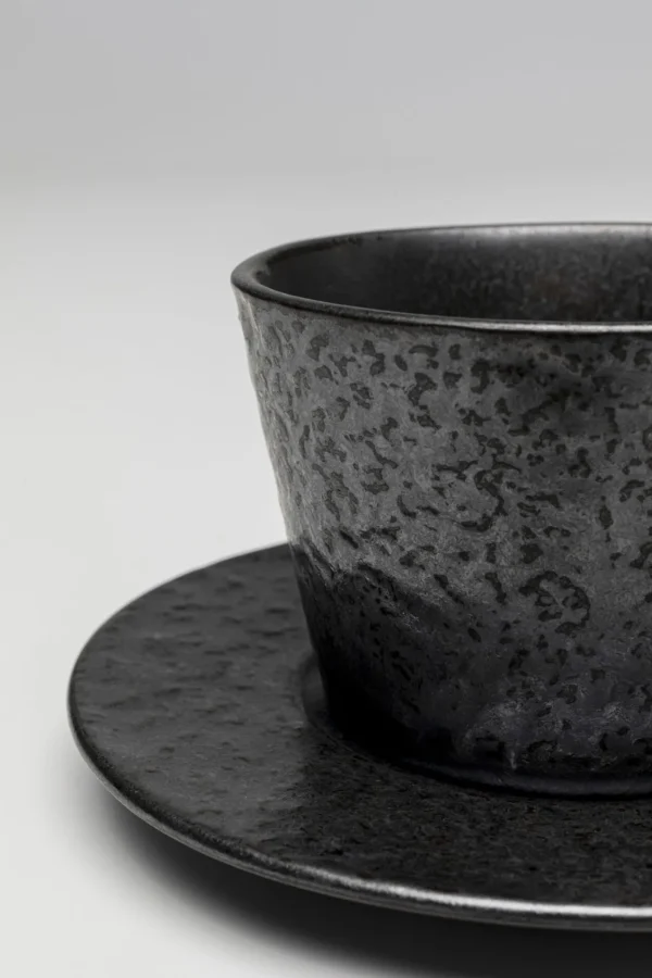 Tazza da espresso Cosmos Nero (2 pezzi) - KARE