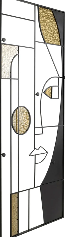 KARE Design Appendiabiti da parete Art Girl Face 90x200cm - KARE> Appendiabiti