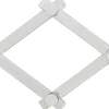 KARE Design Appendiabiti da parete Crossing argento 9(+71)cm - KARE> Appendiabiti