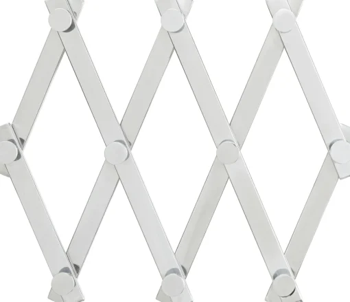 KARE Design Appendiabiti da parete Crossing argento 9(+71)cm - KARE> Appendiabiti