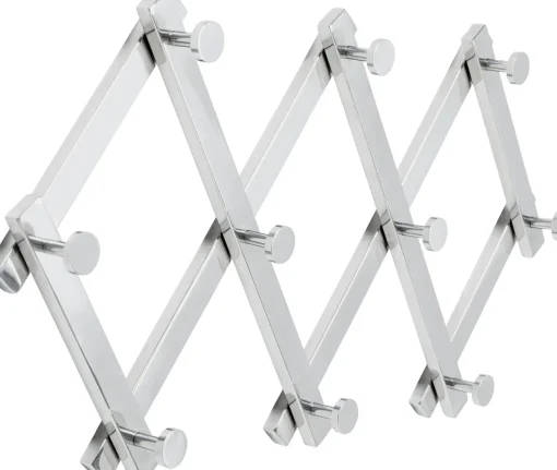 KARE Design Appendiabiti da parete Crossing argento 9(+71)cm - KARE> Appendiabiti