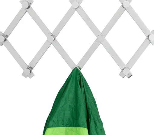 KARE Design Appendiabiti da parete Crossing argento 9(+71)cm - KARE> Appendiabiti