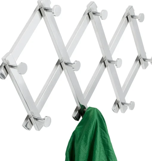 KARE Design Appendiabiti da parete Crossing argento 9(+71)cm - KARE> Appendiabiti
