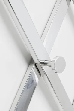KARE Design Appendiabiti da parete Crossing argento 9(+71)cm - KARE></noscript> Appendiabiti
