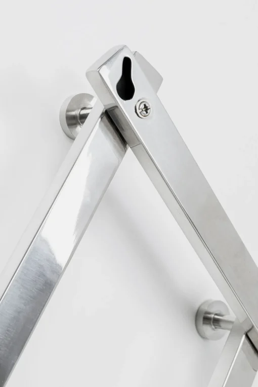 KARE Design Appendiabiti da parete Crossing argento 9(+71)cm - KARE> Appendiabiti