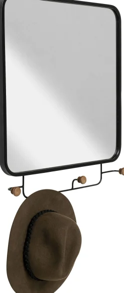 KARE Design Appendiabiti da parete Gina miroir 50x65cm - KARE> Appendiabiti