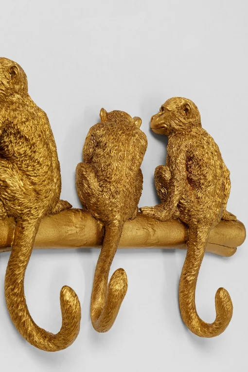 KARE Design Appendiabiti da parete Monkey Hook 70cm - KARE> Appendiabiti