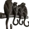 KARE Design Appendiabiti Monkey Family 38cm - KARE> Appendiabiti