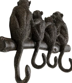 KARE Design Appendiabiti Monkey Family 38cm - KARE> Appendiabiti