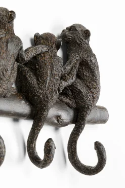 KARE Design Appendiabiti Monkey Family 38cm - KARE> Appendiabiti