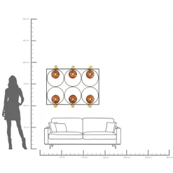 KARE Design Applique Balance Circle 96x122cm - KARE></noscript> Applique