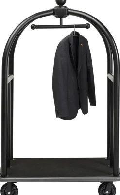 KARE Design Bagagliaglio Vip Vegas nero opaco - KARE> Appendiabiti In Piedi|Appendiabiti